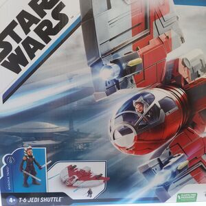 Lego Star Wars Mission Fleet Mini Fig + Jedi Shuttle Building Set